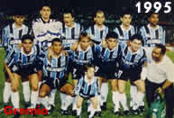 Il Gremio riconquista il titolo di campione del Sud America superando in finale l'Atletico Nacional Gremio 1995