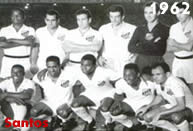 Pelè e il Santos interrompono l'egemonia del Penarol Santos 1962
